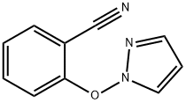 Benzonitrile, 2-(1H-pyrazol-1-yloxy)- (9CI) Structure