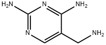 2,4-DIAMINO-5-AMINOMETHYL-PYRIMIDINE 구조식 이미지