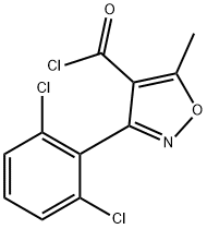 3-(2,6-Dichlorophenyl)-5-methylisoxazole-4-carbonyl chloride Structure