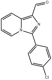 3-(4-CHLOROPHENYL)IMIDAZO[1,5-A]PYRIDINE-1-CARBALDEHYDE Structure