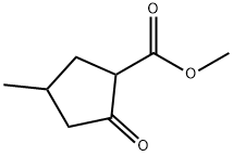 메틸4-메틸-2-옥시사이클로펜탄카복실레이트 구조식 이미지