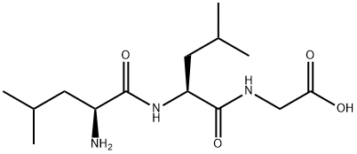 H-LEU-LEU-GLY-OH Structure