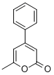 6-METHYL-4-PHENYL-PYRAN-2-ONE 구조식 이미지