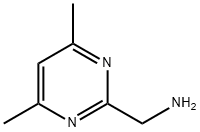 2-Pyrimidinemethanamine, 4,6-dimethyl- (9CI) Structure