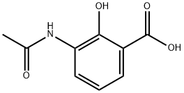 벤조산,3-(아세틸아미노)-2-하이드록시-(9CI) 구조식 이미지