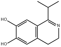 6,7-Isoquinolinediol, 3,4-dihydro-1-(1-methylethyl)- (9CI) 구조식 이미지