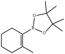 4,4,5,5-TETRAMETHYL-2-(2-METHYL-1-CYCLOHEXEN-1-YL)-1,3,2-DIOXABOROLANE Structure