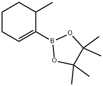 4,4,5,5-Tetramethyl-2-(6-methyl-1-cyclohexen-1-yl)-1,3,2-dioxaborolane Structure