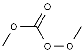 Carbonoperoxoic  acid,  dimethyl  ester Structure