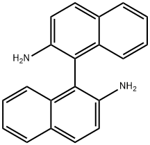 1,1'-Binaphthyl-2,2'-diamine Structure