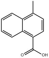 4-METHYL-1-NAPHTHOIC ACID Structure