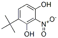 1,3-Benzenediol, 4-(1,1-dimethylethyl)-2-nitro- (9CI) 구조식 이미지