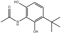 Acetamide, N-[3-(1,1-dimethylethyl)-2,6-dihydroxyphenyl]- (9CI) 구조식 이미지