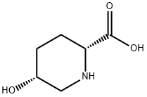 2-Piperidinecarboxylic acid, 5-hydroxy-, (2R,5R)- (9CI) Structure