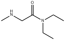 N,N-DIETHYL-2-(METHYLAMINO)ACETAMIDE HYDROCHLORIDE 구조식 이미지