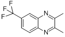 퀴녹살린,2,3-디메틸-6-(트리플루오로메틸)- 구조식 이미지
