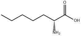 R-2-Aminoheptanoic acid 구조식 이미지