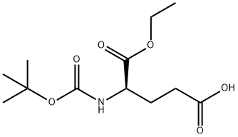 BOC-D-GLU-OET DCHA Structure