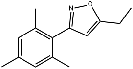 이속사졸,5-에틸-3-(2,4,6-트리메틸페닐)-(9CI) 구조식 이미지