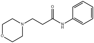 3-MORPHOLIN-4-YL-N-PHENYL-PROPIONAMIDE HYDROCHLORIDE Structure