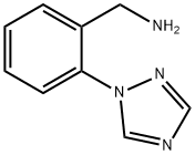 2-(1H-1,2,4-Triazol-1-yl)benzenemethanamine Structure