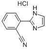 2-(1H-IMIDAZOL-2-YL)-벤조니트릴HCL 구조식 이미지