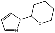 1-(Тетрагидро-2H-пиран-2-ил)-1H-пиразол структурированное изображение
