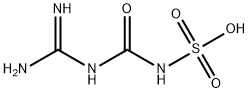 (구아니디노카르보닐)술팜산 구조식 이미지