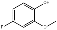 4-Fluoro-2-methoxyphenol Structure