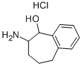 6-아미노-6,7,8,9-TETRAHYDRO-5H-BENZOCYCLOHEPTEN-5-OL염산염 구조식 이미지