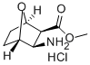 METHYLDIEXO-3-AMINO-7-OXA-BICYCLO[2.2.1]헵탄-2-카르복실산염염산염 구조식 이미지