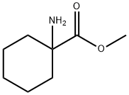 Methyl-1-aminocyclohexane carboxylate (free base) 구조식 이미지
