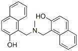 1-[[(2-히드록시나프탈렌-1-일)메틸-메틸-아미노]메틸]나프탈렌-2-올 구조식 이미지