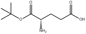 L-Glutamic acid α-tert·butyl ester 구조식 이미지
