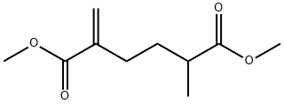 dimethyl 2-methyl-5-methyleneadipate  Structure