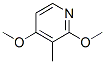 Pyridine, 2,4-dimethoxy-3-methyl- (9CI) Structure