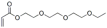 2-[2-(2-ethoxyethoxy)ethoxy]ethyl acrylate  Structure