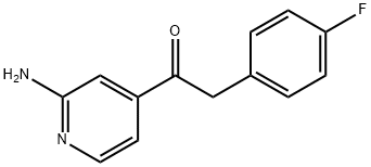 1-(2-AMinopyridin-4-yl)-2-(4-fluorophenyl)-ethanone Structure