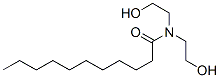 N,N-bis(2-hydroxyethyl)undecanamide Structure