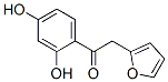 Ethanone, 1-(2,4-dihydroxyphenyl)-2-(2-furanyl)- (9CI) 구조식 이미지