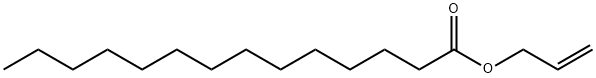 ALLYL MYRISTATE Structure