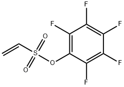 2,3,4,5,6-펜타플루오로페닐1-에틸렌술포네이트 구조식 이미지