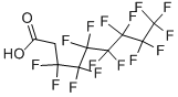 3,3,4,4,5,5,6,6,7,7,8,8,9,9,9-PENTADECAFLUORONONANOIC ACID Structure