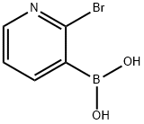 2-BROMOPYRIDIN-3-YLBORONIC ACID 구조식 이미지