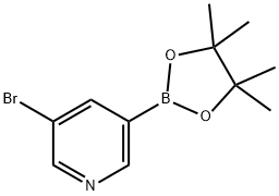 3-BROMO-5-(4,4,5,5-TETRAMETHYL-[1,3,2]DIOXABOROLAN-2-YL)-PYRIDINE Structure