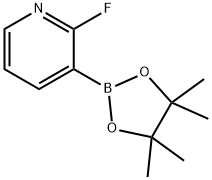2-FLUOROPYRIDINE-3-BORONIC ACID PINACOL ESTER 구조식 이미지