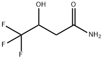 4,4,4-TRIFLUORO-3-HYDROXYBUTYRAMIDE Structure