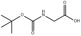 BOC-Glycine 구조식 이미지
