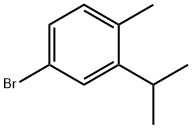 Benzene, 4-bromo-1-methyl-2-(1-methylethyl)- Structure