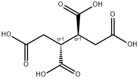 MESO-BUTANE-1,2,3,4-TETRACARBOXYLIC ACID 구조식 이미지